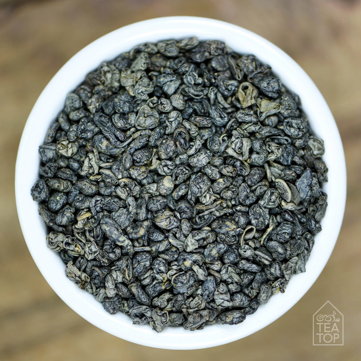 Ceylon Gunpowder  Uva region  Ceylon Tea leaf