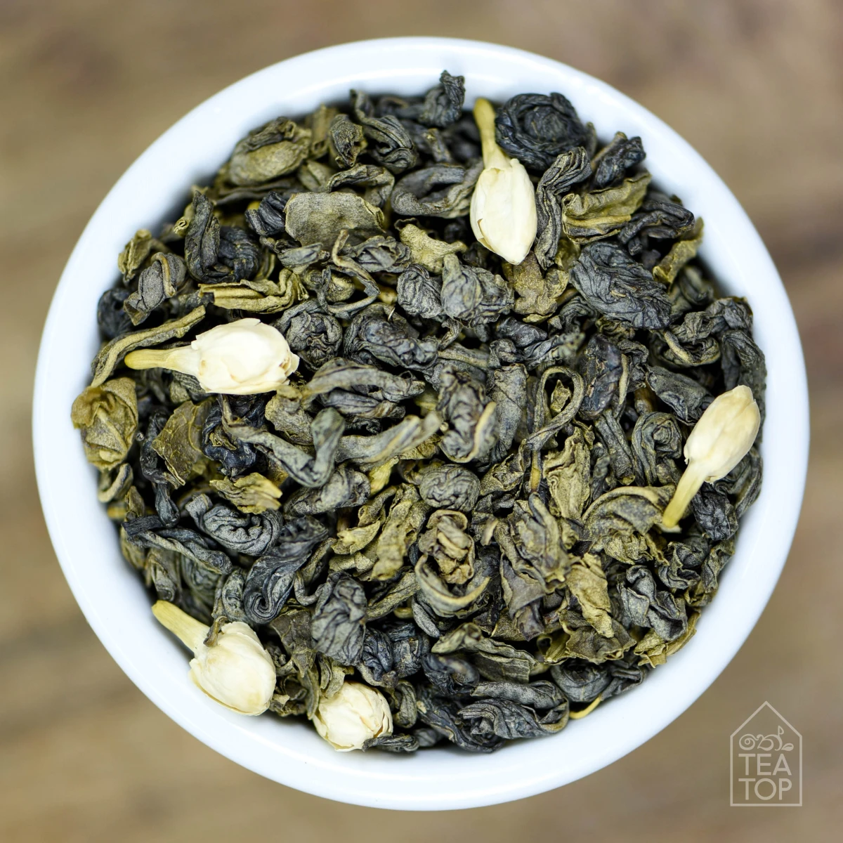 Jasmine Tea  Uva region  Ceylon Tea leaf